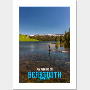 Beartooth Highway Wyoming and Montana Posters and Art